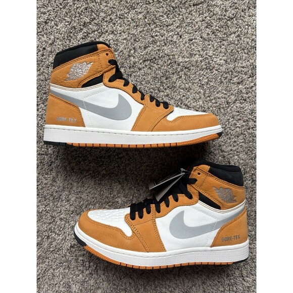 Nike Air Jordan 1 Element GORE-TEX High Light Curry Size 8 Men's - Picture 1 of 9